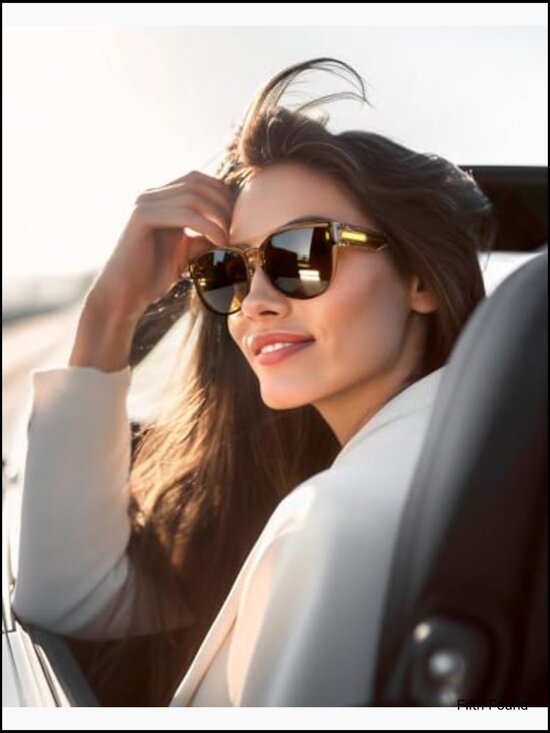 Polarized Over Glasses Sunglasses Large Square Shades UV400 for Driving main image 4